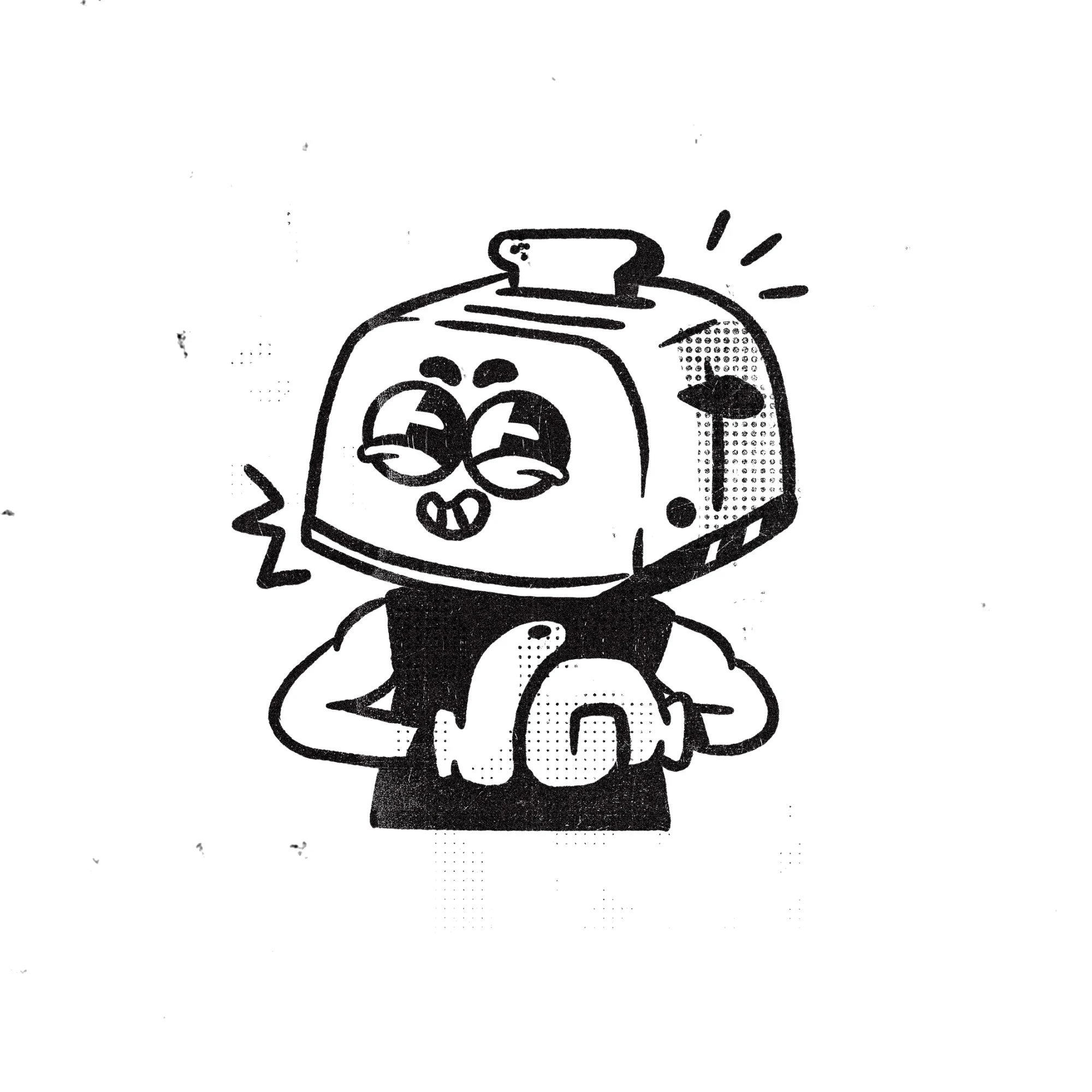 Illustration du membre de l'équipe Blackmeal : Thomas